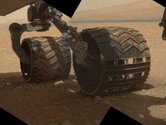 Curiosity прислал на Землю "привет от марсиан"